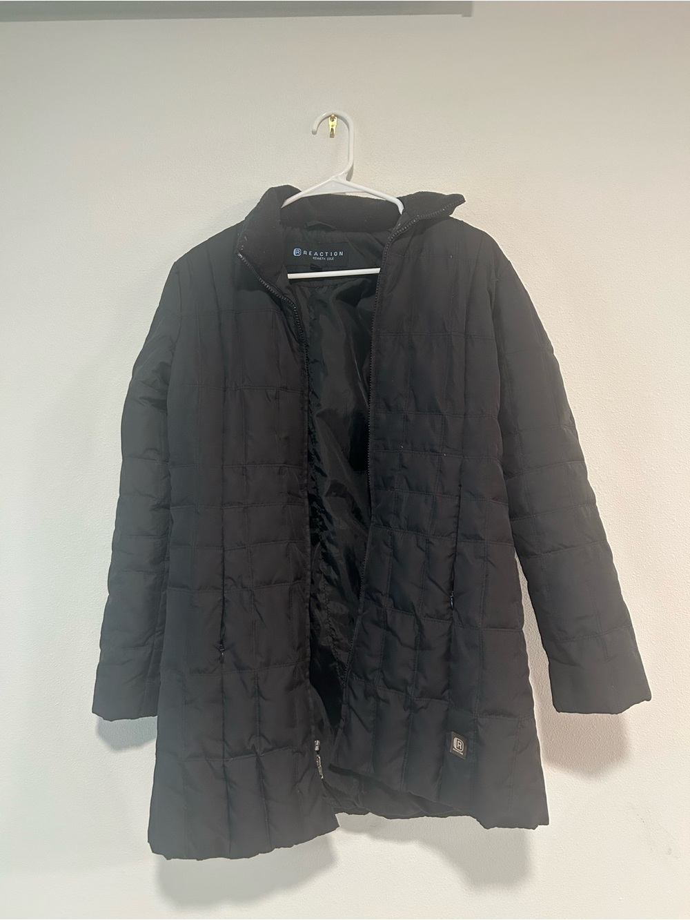 Kenneth Cole Reaction Men's Black Quilted Puffer Jacket